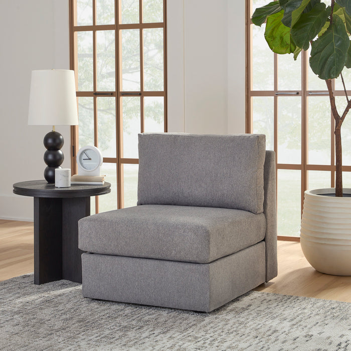 Flex - Armless Chair - Pebble