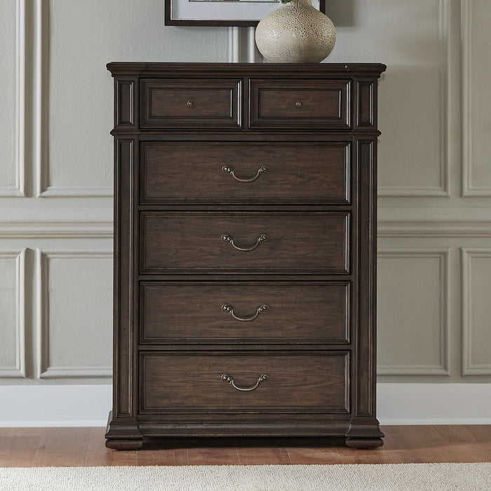 Provence Park - 6 Drawer Chest - Brown