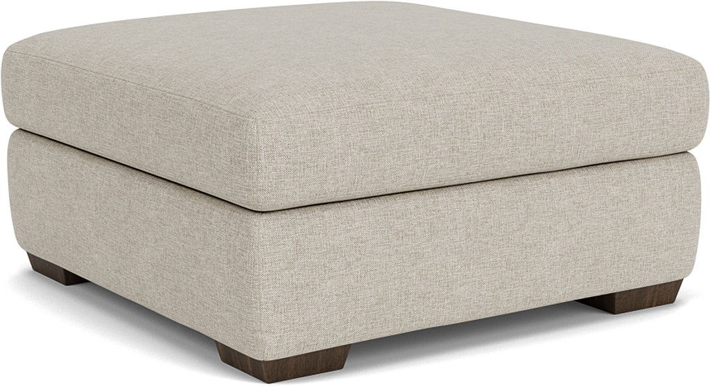 Collins - Square Cocktail Ottoman - Light Gray
