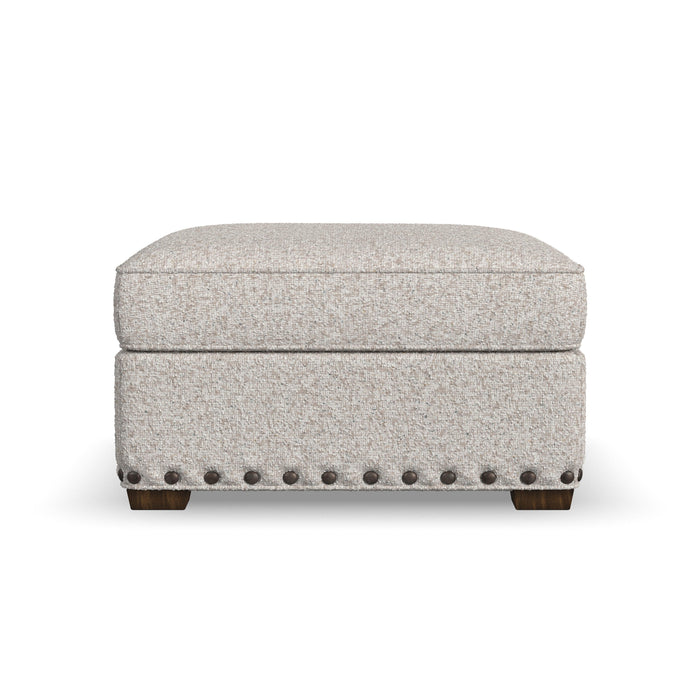 Milo - Cocktail Ottoman - Beige