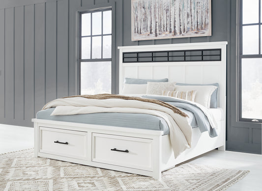 Ashbryn  Panel Storage Bed