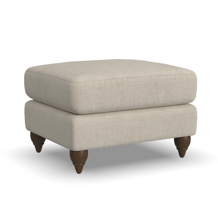 Stella - Ottoman - Light Gray
