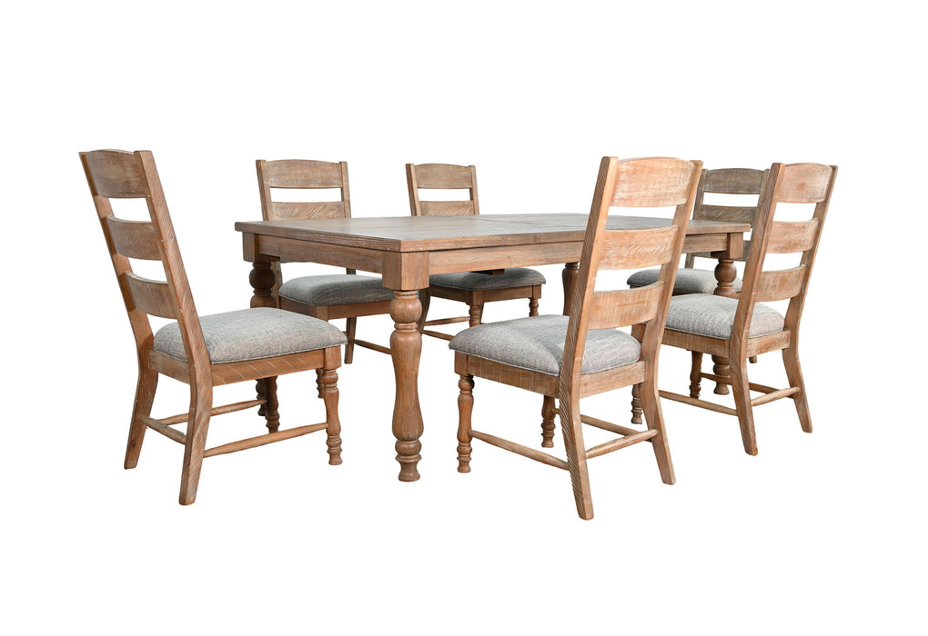 Sierra - Rectangular Extension Dining Set With Turned Legs