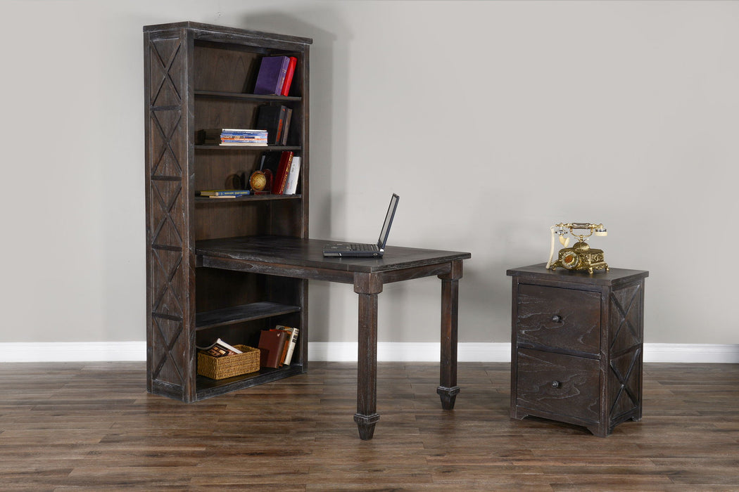 Sofia - Bookcase / Open - Dark Brown