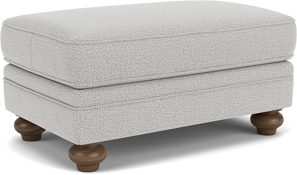 Winston - Cocktail Ottoman - Light Gray