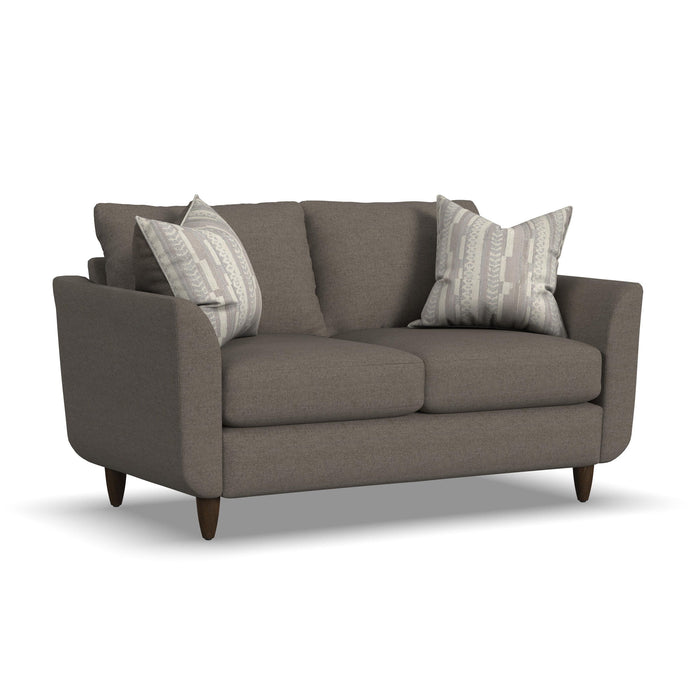 Lewis - Fabric Stationary Loveseat