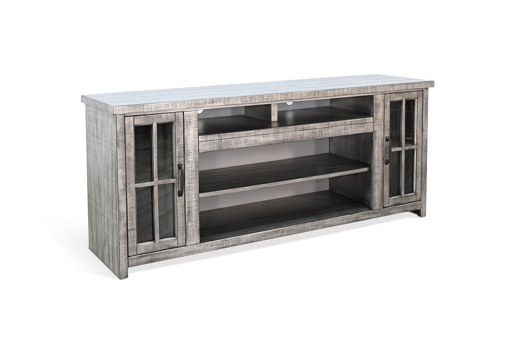 Alpine - 76" Media Console - Gray