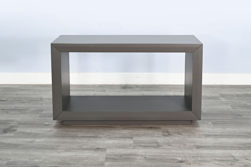 Modern Square Table With Open Storage