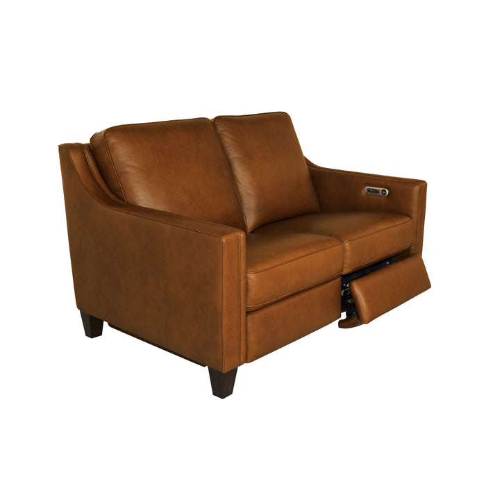 Finley - Power Inclining Loveseat - Brown