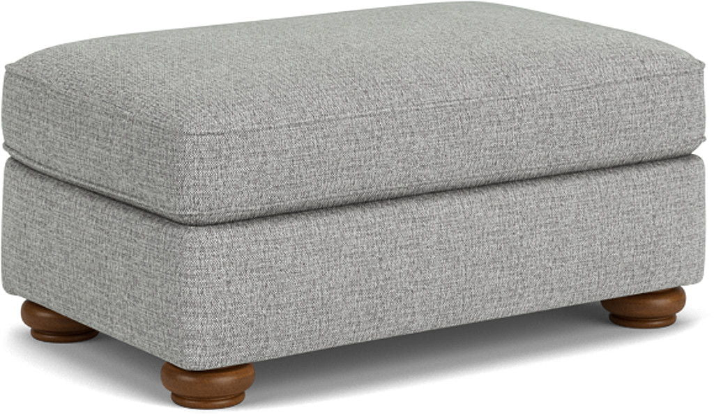 Preston - 19" Cocktail Ottoman - Gray