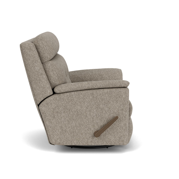 Mason - Swivel Gliding Recliner - Gray