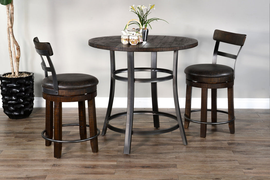 Counter Height Round Dining Set
