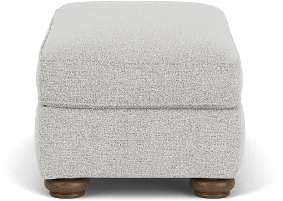 Preston - Cocktail Ottoman - White