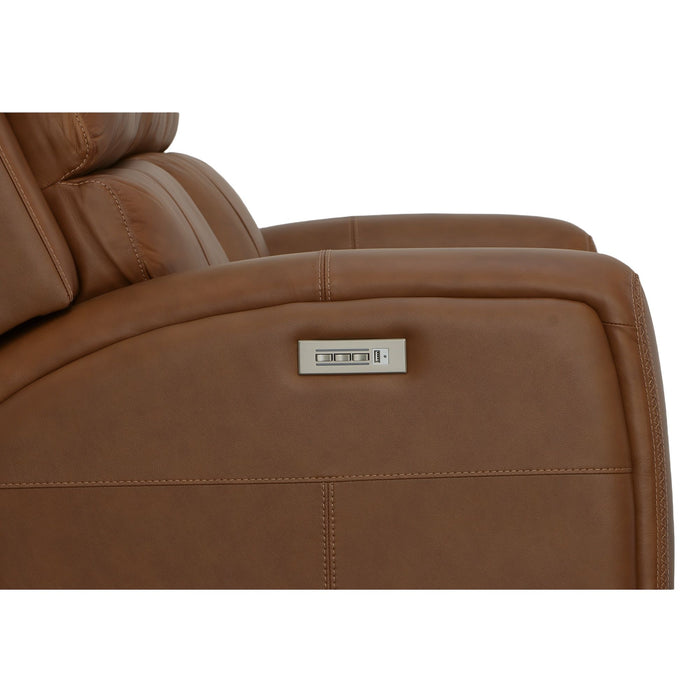 Linden - Power Reclining Loveseat With Power Headrests & Lumbar