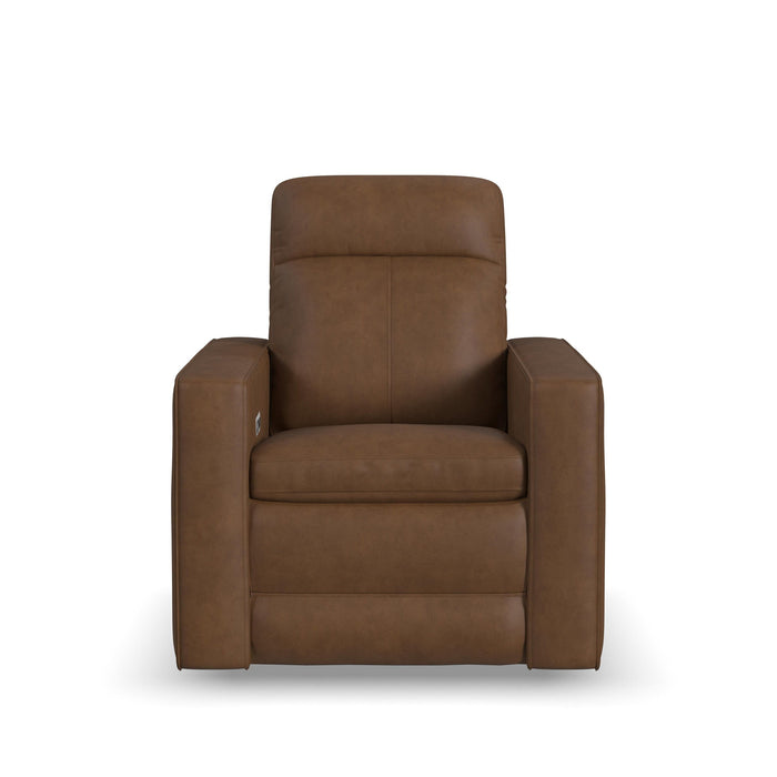 Dutch - Power Swivel Gliding Recliner With Power Headrest, Lumbar, Heat & Massage