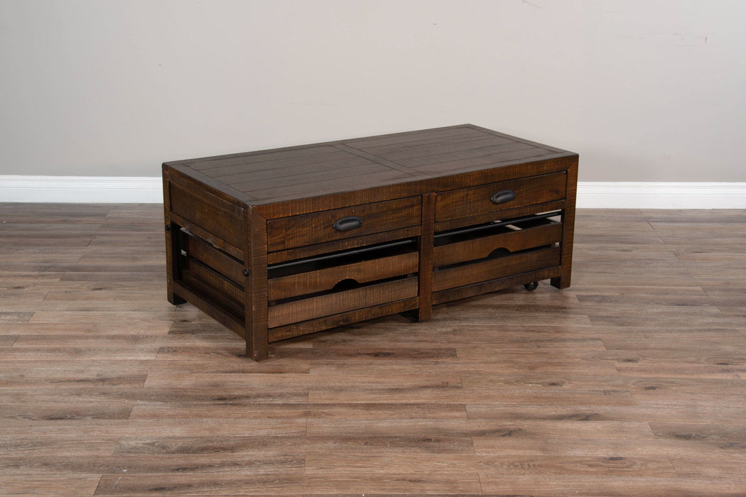 Homestead - 19" Coffee Table - Dark Brown