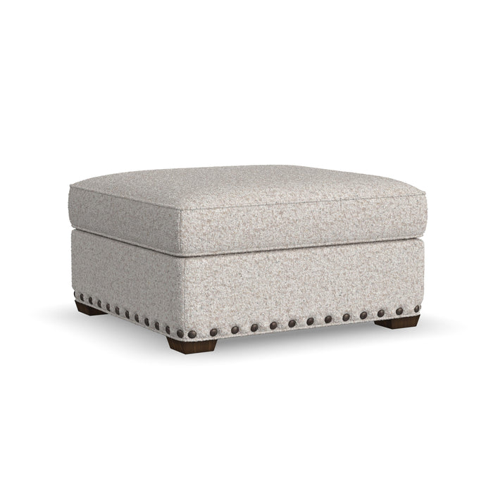 Milo - Cocktail Ottoman - Beige