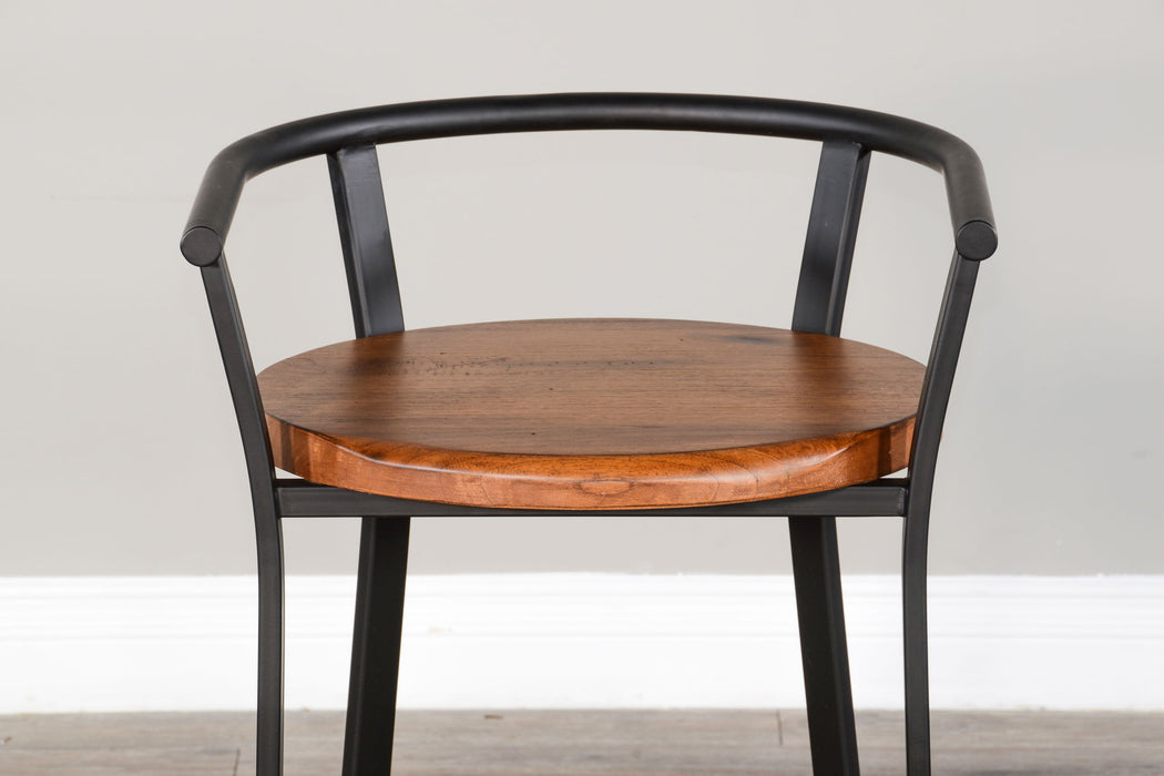 Metroflex - Barstool With Wood Seat