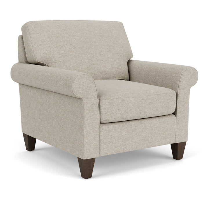 Westside - Fabric Chair - Light Gray