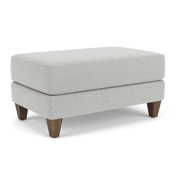 Westside - Fabric Cocktail Ottoman - Light Gray