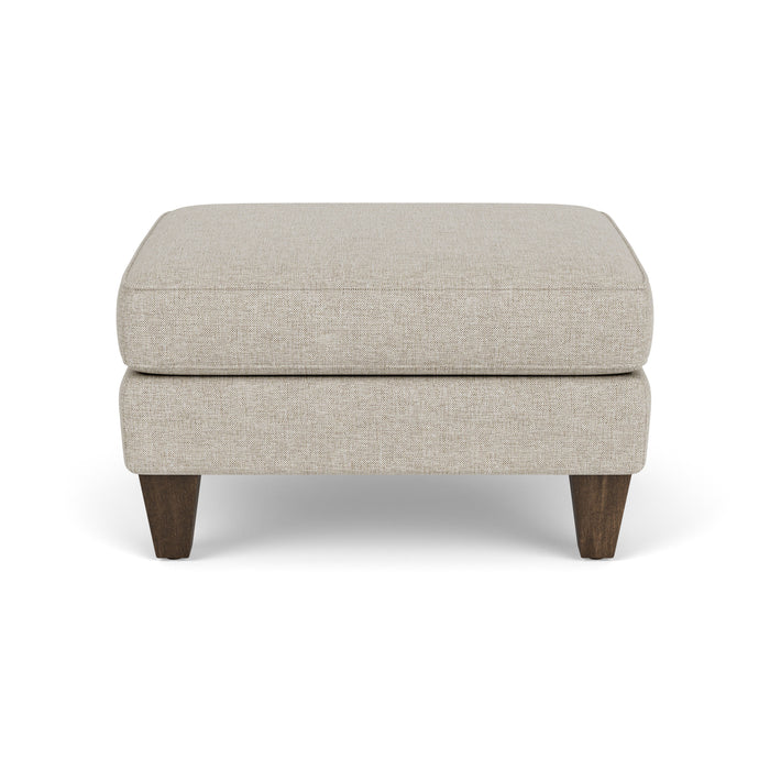Westside - Fabric Ottoman - Light Gray