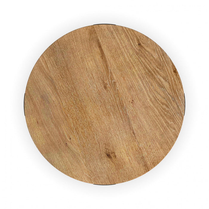 Millwork - Round Coffee Table - Light Brown