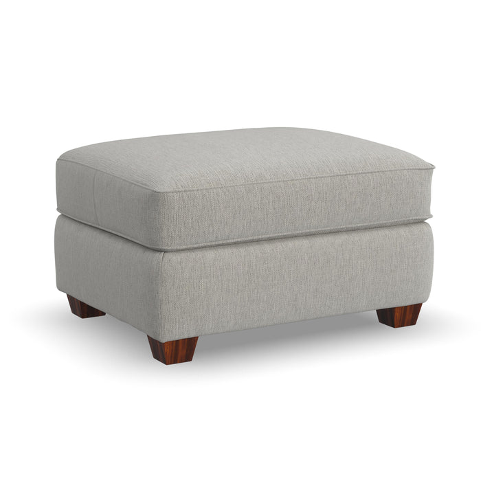 Thornton - Fabric Ottoman - Light Gray