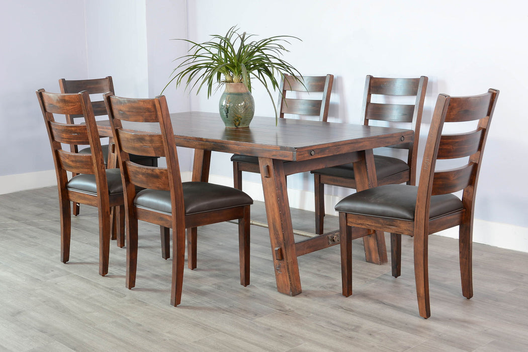 7 Piece Dining Set - Vintage Mocha