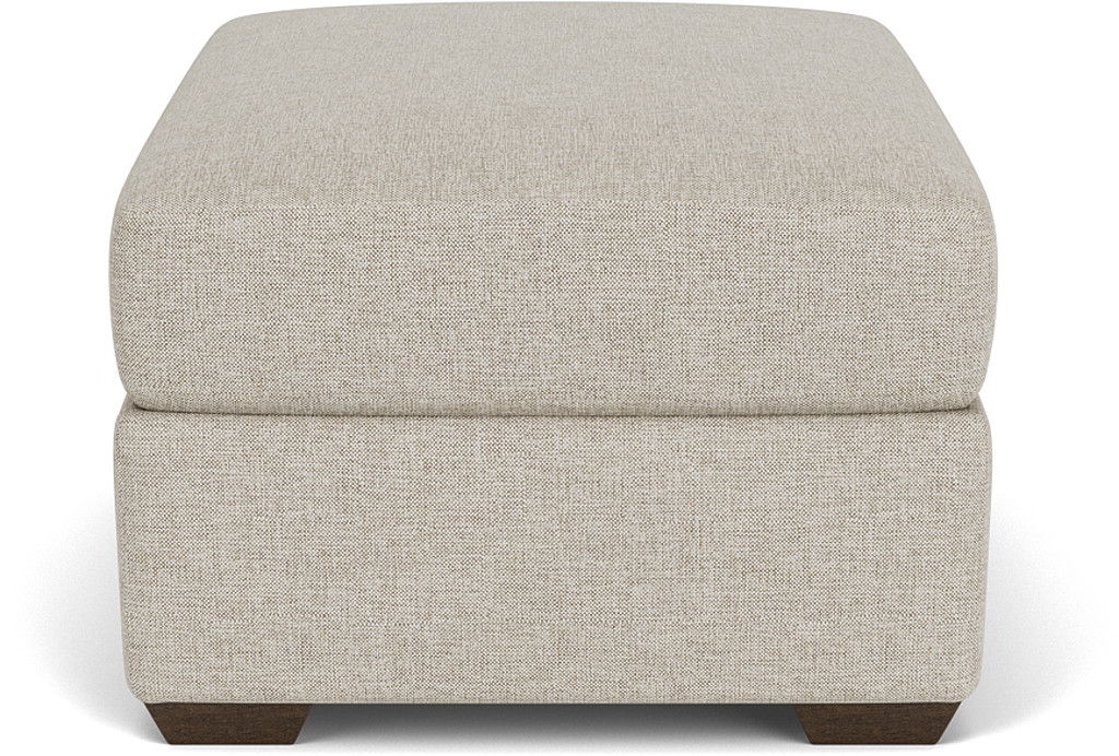 Randall - Ottoman - White