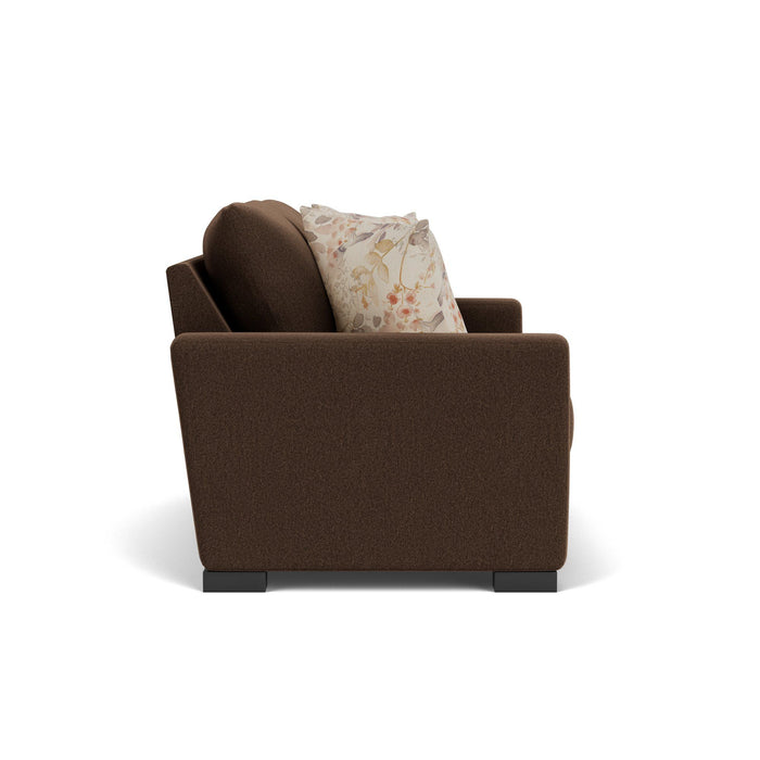 Oliver - Loveseat - Dark Brown