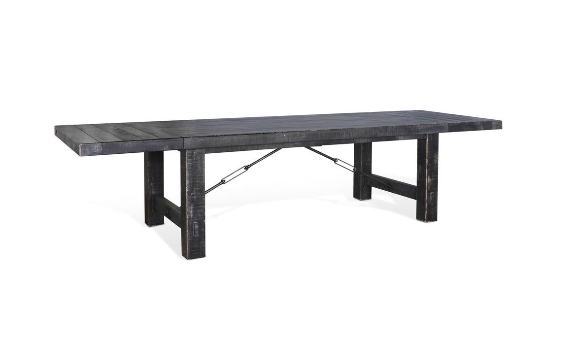 Marina - Extension Wood Dining Table - Black Sand
