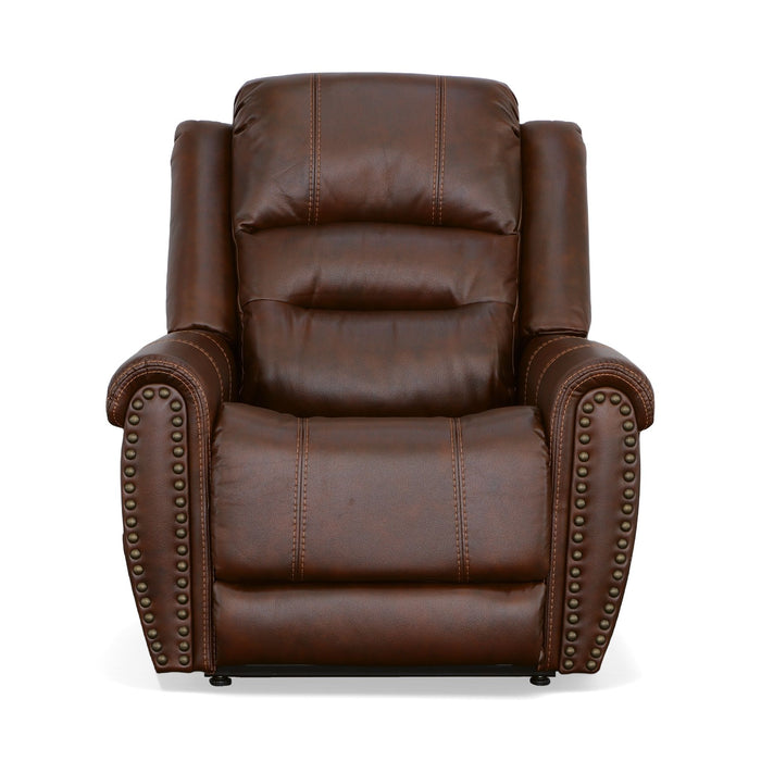 Oscar - Power Lift Recliner With Right-Hand Control & Power Headrest - Pumpernickel