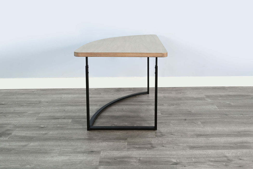 Gibson - Table With Adjustable Height - Wheat