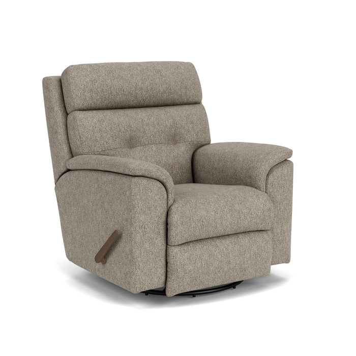 Mason - Swivel Gliding Recliner - Gray