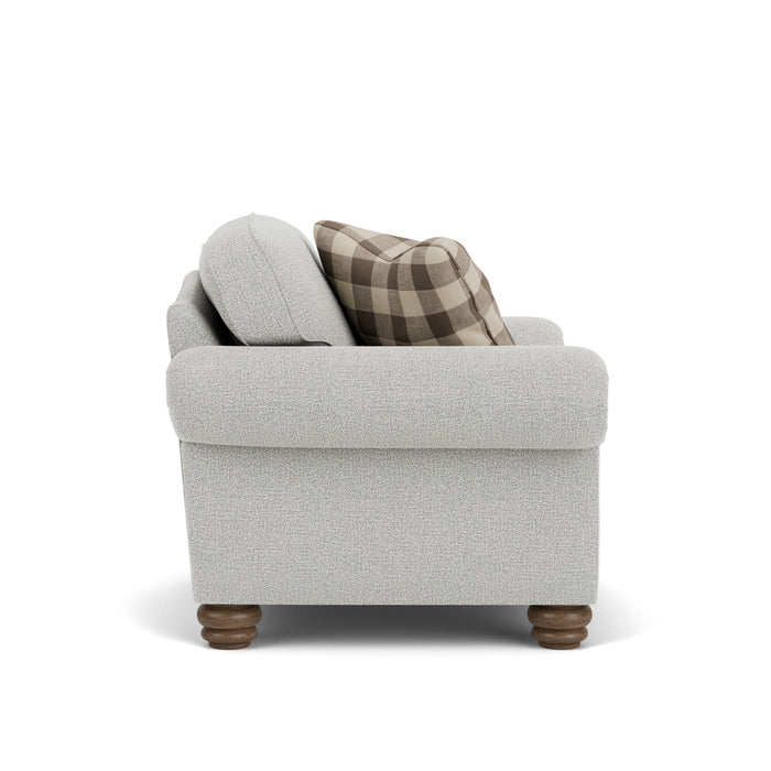 Bexley - Fabric Chair - Light Gray
