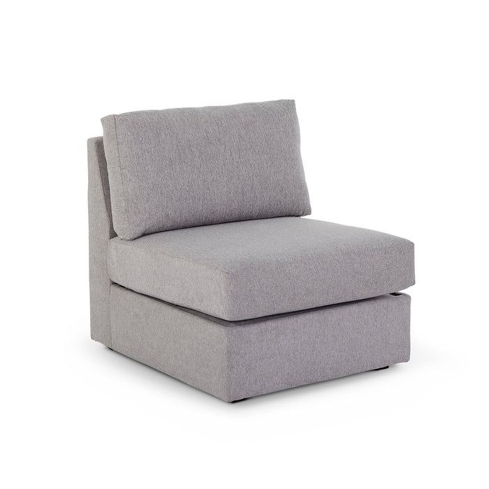 Flex - Armless Chair - Pebble