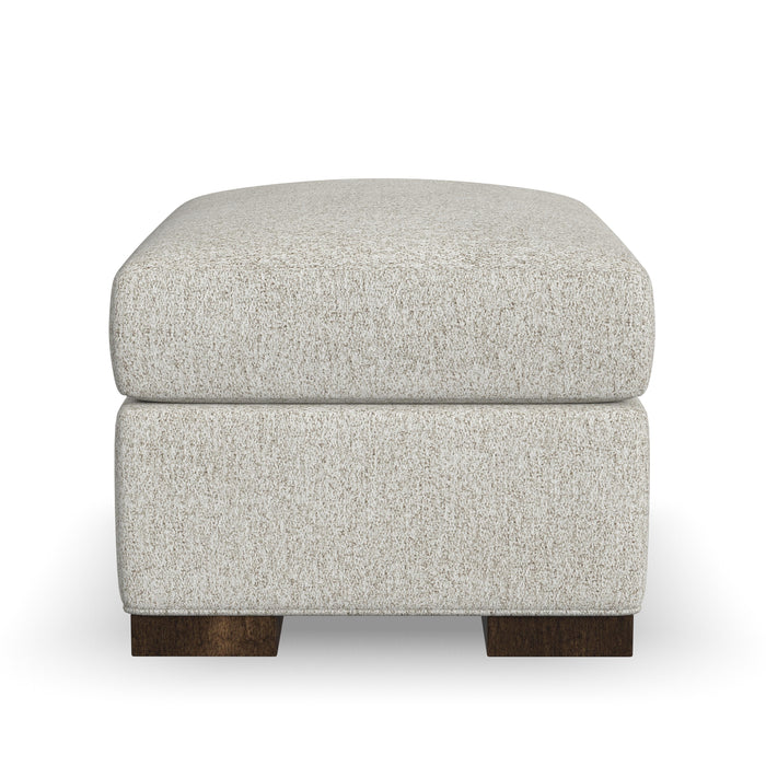 Jasper - Stationary Ottoman - White