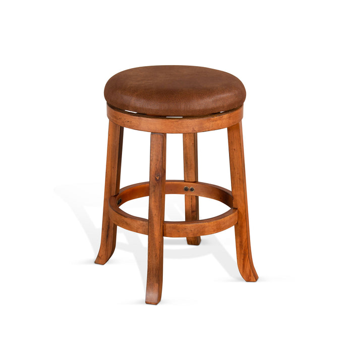 Sedona - Swivel Stool With Cushion Seat