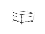 Milo - Cocktail Ottoman - Beige