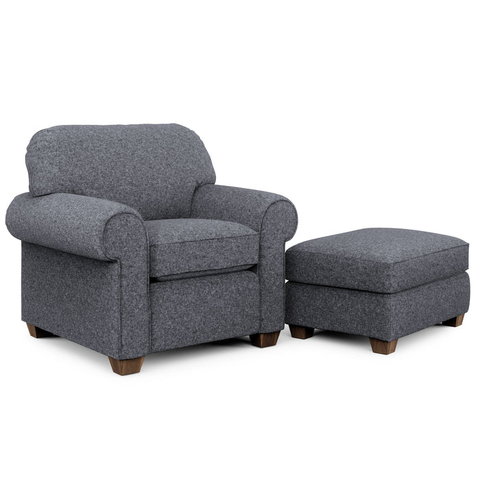 Thornton - Fabric Chair - Dark Gray