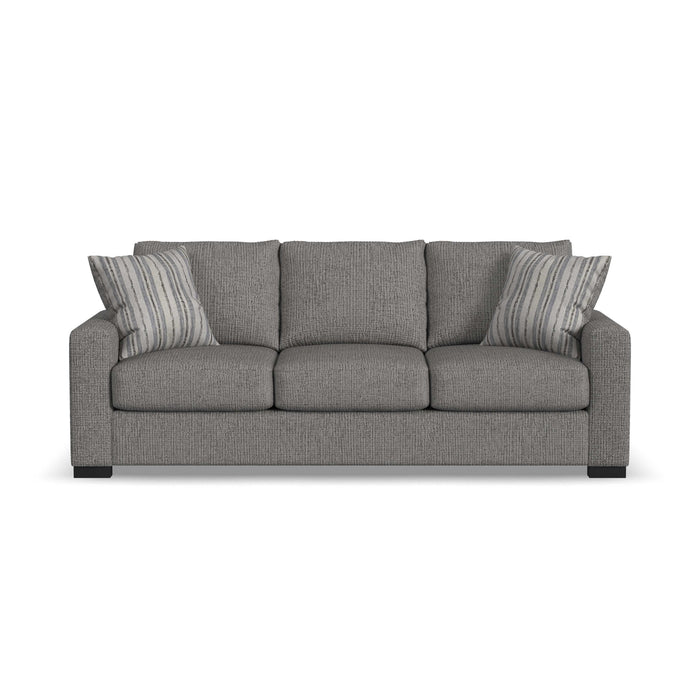 Theodore - Fabric Stationary Three-Cushion Sofa