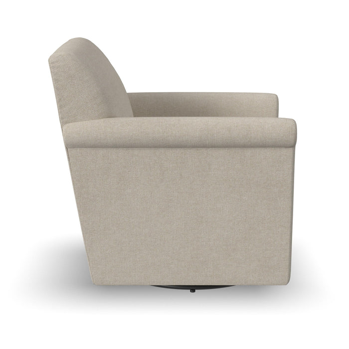 Stella - Swivel Chair - Light Gray