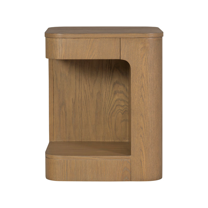 Normandy - Chairside Table - Light Brown