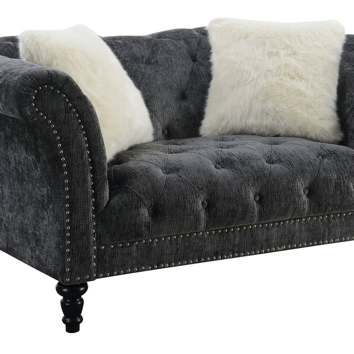 Hutton II - Tufted Loveseat