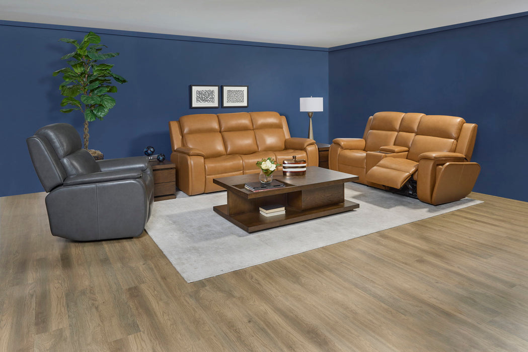 Ziggy - Power Reclining Sofa With Power Headrest, Lumbar, Heat & Massage