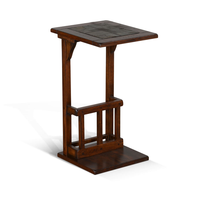 Santa Fe - Savannah 12.5" Traditional Wood Table - Dark Chocolate