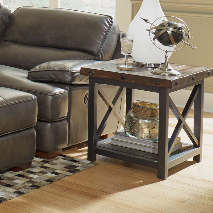 Carpenter - Lamp Table - Dark Brown