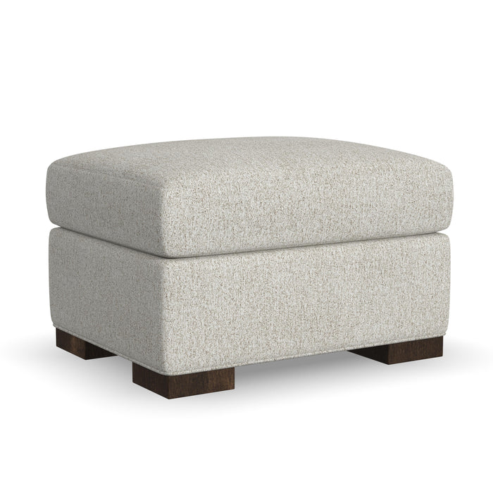 Jasper - Stationary Ottoman - White