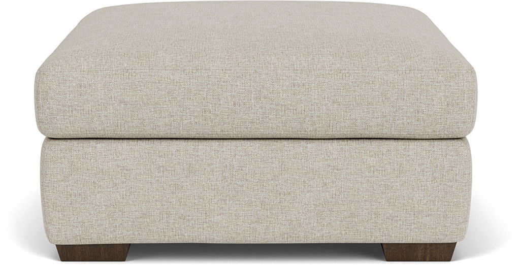 Collins - Square Cocktail Ottoman - Light Gray