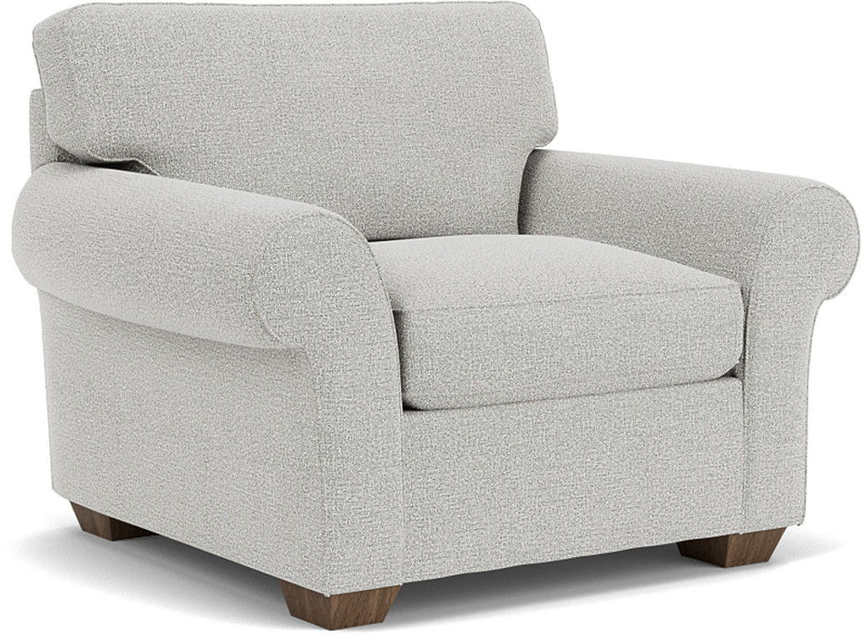 Vail - Fabric Chair - Light Gray